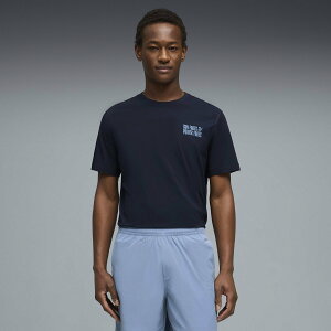 PUMA �����Y �S���tPUMA x Reigning Champ ���C�t�X�^�C�� ���� T�V���c PUMA X RC Lifestyle T-Shirt �v�[�} �g�b�v�X �J�b�g�\�[�ET�V���c �l�C�r�[�y���������z