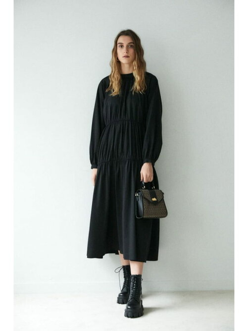 Moussy Middle Neck Tiered ロングドレス Rakuten Fashion 楽天ファッション 旧楽天ブランドアベニュー Cd4668