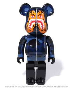 A BATHING APE COLOR CAMO TIGER BE@RBRICK 1000% M A xCVO GCv CeAEG EQ[EtBMA u[ p[v bhyz