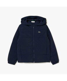 【SALE／50%OFF】LACOSTE JUNIORパフジャケット ラコステ ジャケット・アウター ダウンジャケット・ダウンベスト ネイビー【送料無料】