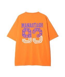�ySALE�^50%OFF�zMANASTASH MANASTASH/�}�i�X�^�b�V��/RE:POLY TEE 93/���|��T�V���c93 �}�i�X�^�b�V�� �g�b�v�X �J�b�g�\�[�ET�V���c �z���C�g �I�����W �u���b�N