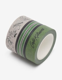 【SALE／30%OFF】CAFE KITSUNE Cafe Kitsune/(U)CAFE KITSUNE WASHI TAPE SET メゾン キツネ 文房具 ステッカー・シール・テープ グリーン