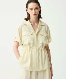 【SALE／40%OFF】uncrave ドレープツイル ミリタリー ジャケット アンクレイヴ ジャケット・アウター その他のジャケット・アウター ブルー ベージュ【送料無料】