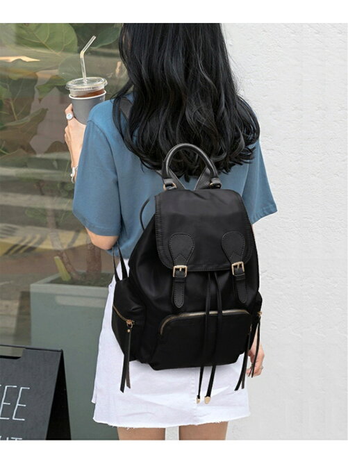 Florist ナイロン レザーのフラップリュックサック Rakuten Fashion 楽天ファッション 旧楽天ブランドアベニュー Ef4669