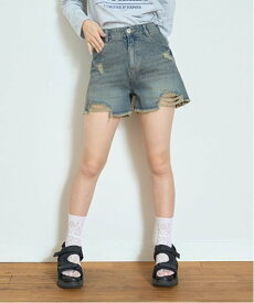 【SALE／9%OFF】Lovetoxic 【LTXC】ダメージデニムショートパンツ ナルミヤオンライン パンツ ジーンズ・デニムパンツ グレー ブルー ネイビー