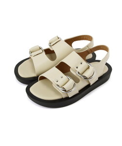 �ySALE�^30%OFF�zBEAVER CAMINANDO/�J�~�i���h DOUBLE RING PLATFORM SANDALS �r�[�o�[ �V���[�Y�E�C ���̑��̃V���[�Y�E�C �u���b�N �z���C�g�y���������z