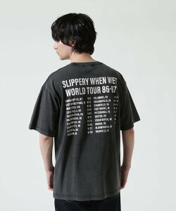 ROYAL FLASH U/MUSIC(���[�~���[�W�b�N)/Bon Jovi Tour/SS Tee ���C�����t���b�V�� �g�b�v�X �J�b�g�\�[�ET�V���c �u���b�N�y���������z