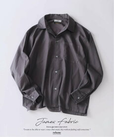 JOURNAL STANDARD relume JAMES FABRIC / ジェームスファブリック ガーメントダイ シャツ ジャーナル スタンダード レリューム トップス シャツ・ブラウス カーキグリーン ネイビー ブラック ブラウン ベージュ【送料無料】