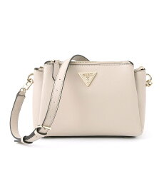 GUESS GUESS クロスボディバッグ (W)NOELLE Compartment Crossbody ゲス バッグ ショルダーバッグ ブラック ベージュ【送料無料】