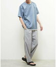 【MASTER FRAME/マスターフレーム】フェイクスエード フェイクレイヤードTシャツ