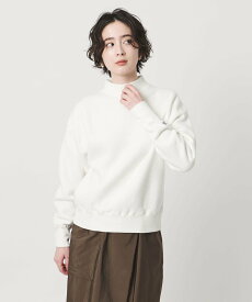 UNITED ARROWS ＜TICCA＞ウラケ ハイネック スウェット ユナイテッドアローズ トップス カットソー・Tシャツ ホワイト グレー【送料無料】