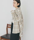 【イージーケア】チェックバックタックシャツ