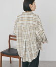 【イージーケア】チェックバックタックシャツ