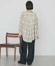 【イージーケア】チェックバックタックシャツ