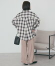 【イージーケア】チェックバックタックシャツ