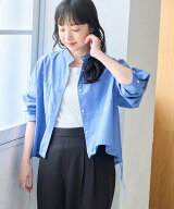【SALE／10%OFF】coen 【防シワ】イージーケア サイドリボン短丈アソートバンドカラーシャツ コーエン ト…