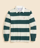 BROOKS BROTHERS コットンジャージー GFロゴ ラグビーシャツ ブルックス ブラザーズ トップス ポロシャツ…