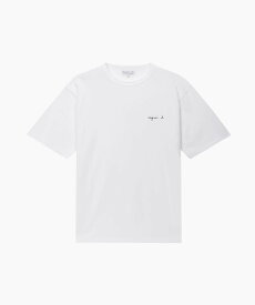 agnes b. WEB限定 S179 TS ロゴTシャツ アニエスベー トップス カットソー・Tシャツ ホワイト【送料無料】