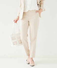 【SALE／60%OFF】UNTITLED 【セットアップ可能】リネンライク テーパードパンツ アンタイトル パンツ その他のパンツ ネイビー ベージュ【送料無料】