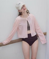 SEA DRESS シアー ショート丈 トップス / ラッシュガード シアー楊柳 羽織り ティティベイト 水着・スイ…