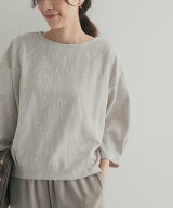 【SALE／30%OFF】URBAN RESEARCH DOORS ジャガード5分袖プルオーバー アーバンリサーチドアーズ トップス…