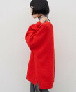 深Vレースドッキングオーバーニット