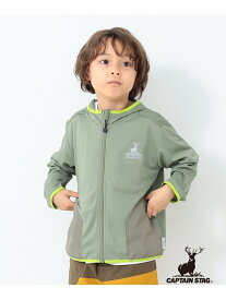 【SALE／40%OFF】BEAMS mini CAPTAIN STAG * BEAMS mini / UV パーカ(90~150cm) ビームス アウトレット ジャケット・アウター ブルゾン・ジャンパー カーキ ブルー