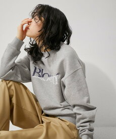 【SALE／30%OFF】ADAM ET ROPE' FEMME 【FRUIT OF THE LOOM for ADAM ET ROPE'】別注 Logo Sweatshirt アダムエロペ トップス スウェット・トレーナー グレー ネイビー パープル ホワイト【送料無料】