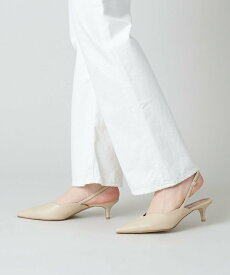 【SALE／50%OFF】Odette e Odile ウェーブラインバックベルト パンプス45↓↑ ユナイテッドアローズ アウトレット シューズ・靴 パンプス ベージュ ブラック ブラウン オレンジ【送料無料】