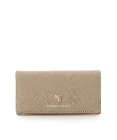 Samantha Thavasa [Newカラー]Pomme d'espoir ポムディスポワール バイカラーキーケース サマンサタバサ 財布・ポーチ・ケース その他の財布・ポーチ・ケース ブラック ピンク グレー【送料無料】