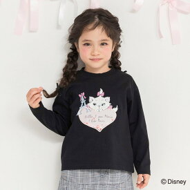 【SALE／15%OFF】branshes 【Disney / ディズニー】おしゃれキャット / マリー / 長袖Tシャツ ブランシェス トップス カットソー・Tシャツ ホワイト ブラック