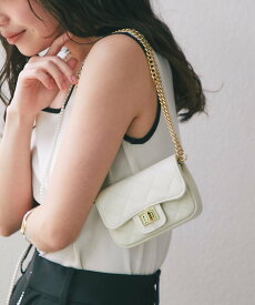 【SALE／20%OFF】La boutique BonBon 【オウレンティ】ミニキルティングチェーンバッグ ラブティックボンボン バッグ ショルダーバッグ ピンク ブラック ホワイト【送料無料】