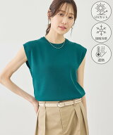 ROPE' PICNIC 八方映えニット ゼロスリーブニットプルオーバー/UVカット・接触冷感・イージーケア ロペピ…