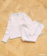 LOWRYS FARM 【mojojojo】ワッフルセットアップ ローリーズファーム インナー・ルームウェア パジャマ【…