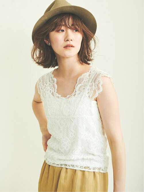 The Virgnia スカラップレーストップス Rakuten Fashion 楽天ファッション 旧楽天ブランドアベニュー 5673