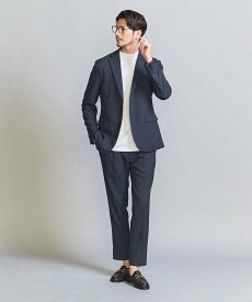 BEAUTY&YOUTH UNITED ARROWS 【WEB限定 WARDROBE SMART】LANATEC セットアップ/背抜きジャケット&イージーパンツ ビューティー＆ユース　ユナイテッドアローズ スーツ・フォーマル セットアップスーツ ネイビー ブラック グレー ブラウン カーキ ブルー【送料無料】