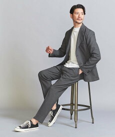 BEAUTY&YOUTH UNITED ARROWS 【WEB限定 WARDROBE SMART】LANATEC セットアップ/背抜きジャケット&イージーパンツ ビューティー＆ユース　ユナイテッドアローズ スーツ・フォーマル セットアップスーツ ネイビー ブラック グレー ブラウン カーキ ブルー【送料無料】