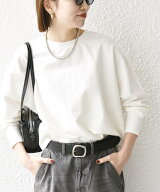 SHIPS any ＜洗濯機可能＞インレイ ロングスリーブ コンパクト プルオーバー シップス トップス カットソ…