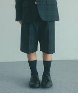 UNITED ARROWS green label relaxing TRW ブラックウォッチ ショートパンツ / キッズ 110cm-130cm ユナイ…