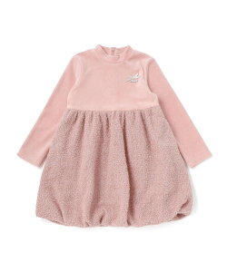 �ySALE�^50%OFF�zBeBe �x���A*�t�@���V�[���[���؂�ւ��n�C�l�b�N�o���[�������s�[�X(90~140cm) �x�x �I�����C�� �X�g�A �����s�[�X�E�h���X �����s�[�X �s���N �x�[�W���y���������z