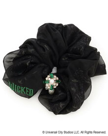 【SALE／20%OFF】pom ponette junior 【WICKED】ビジューシュシュ ナルミヤオンライン ヘアアクセサリー その他のヘアアクセサリー ピンク