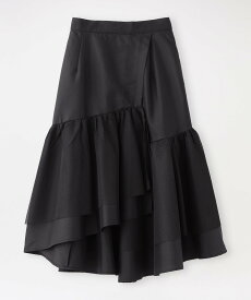 【SALE／40%OFF】LOVELESS メッシュコンビスカート ラブレス スカート ロング・マキシスカート ブラック カーキ【送料無料】