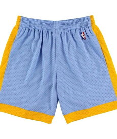 Mitchell & Ness レイカーズ オルタネイト スイングマンショーツ 2001-02 LOS ANGELES LAKERS SW-Shorts-LAL ルーキーユーエスエー パンツ ジャージ・スウェットパンツ ブルー【送料無料】