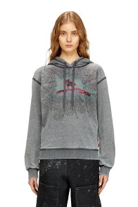 DIESEL �E�B�����Y �v���I�[�o�[�p�[�J�[ F-NORMY-HOOD-S1 �f�B�[�[�� �g�b�v�X �X�E�F�b�g�E�g���[�i�[ �u���b�N�y���������z