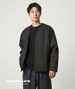 【SALE／50%OFF】UNITED ARROWS green label relaxing WONDER CLOTH ノーカラー カーディガン -ストレッチ- ユナイテ…