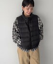 Lakey Park スタンドカラーダウンベスト