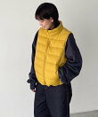 Lakey Park スタンドカラーダウンベスト