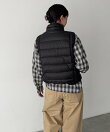 Lakey Park スタンドカラーダウンベスト