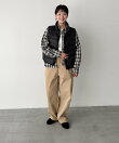 Lakey Park スタンドカラーダウンベスト