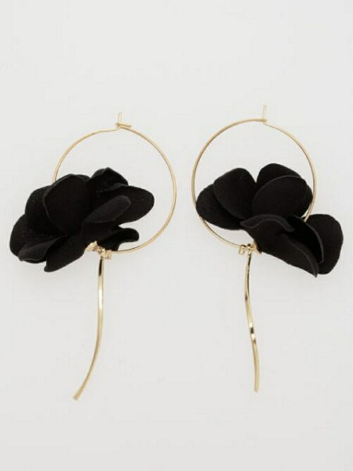 チャイハネ 花ひらりフープピアス Rakuten Fashion 楽天ファッション 旧楽天ブランドアベニュー T674